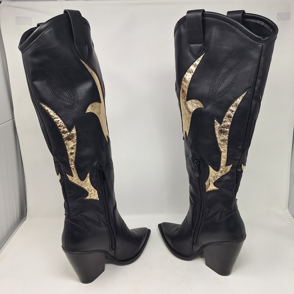 Olivia Miller Tall Women's Blushing Beauty Western Heeled Boots Cowgirl - Picture 4 of 13